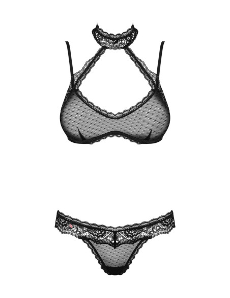 Claudusia completo 2 pezzi nero