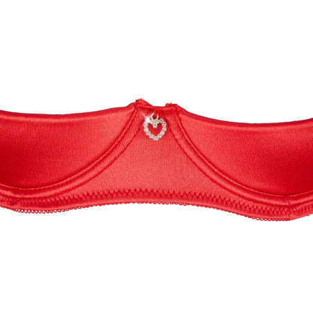 Set Reggiseno a Mensola rosso
