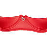Set Reggiseno a Mensola rosso