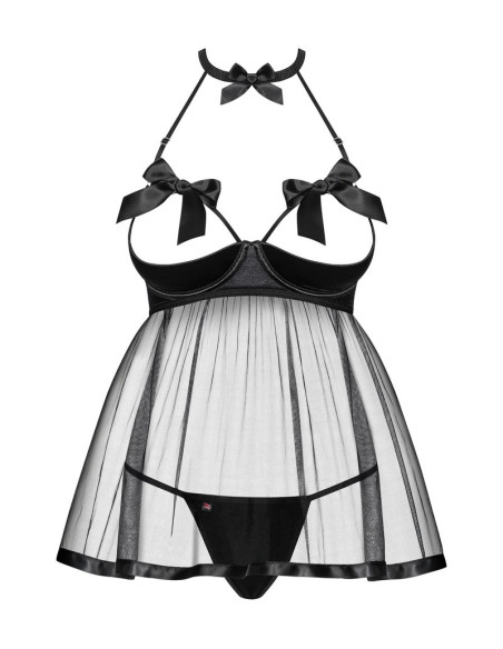Delishya babydoll e perizoma nera