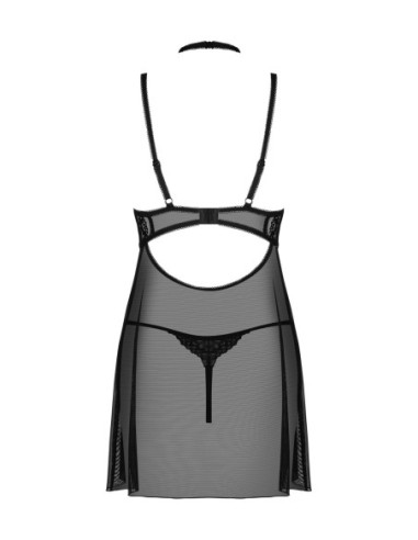 Elizenes Babydoll with a lace choker