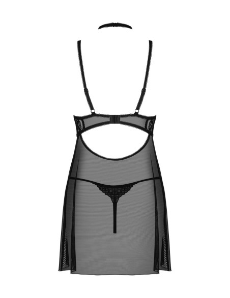Elizenes Babydoll with a lace choker