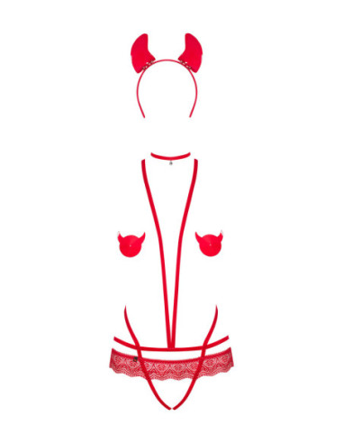 Evilia body rosso