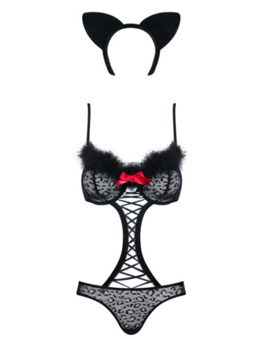 Gepardina costume 3 pezzi