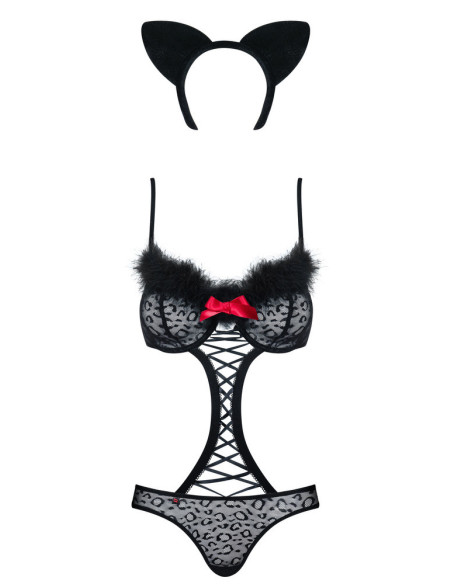 Gepardina costume 3 pezzi