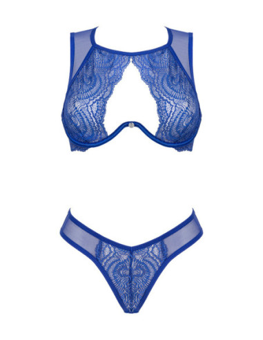 Giselia completo 2 pezzi blu