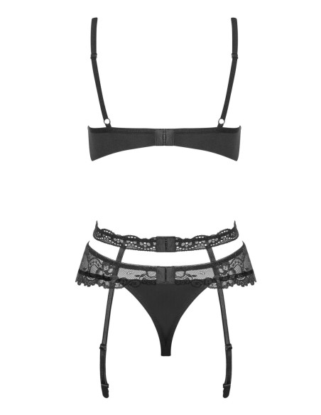 Heartina completo 3 pezzi nero