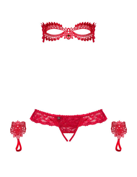 Hetea completo 3 pezzi rosso