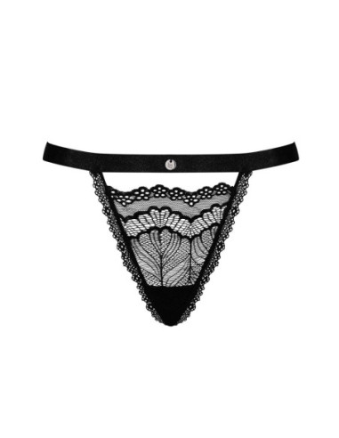 Isabellia - Perizoma di merletto nero