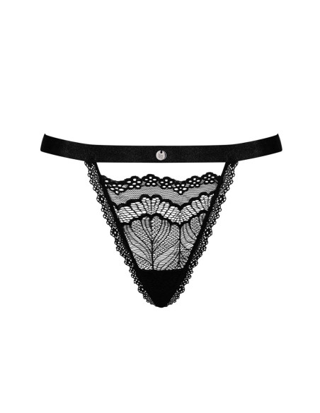 Isabellia - Perizoma di merletto nero