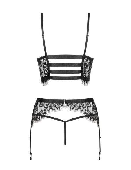 Lashy completo 3 pezzi nero