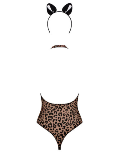 Leocatia - Costume con pattern leopardato