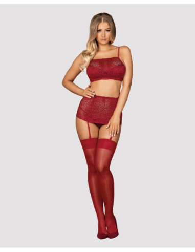 Lividia completo 3 pezzi rosso