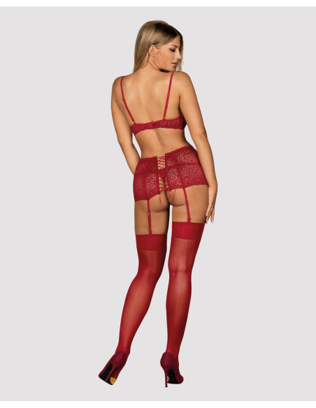 Lividia completo 3 pezzi rosso