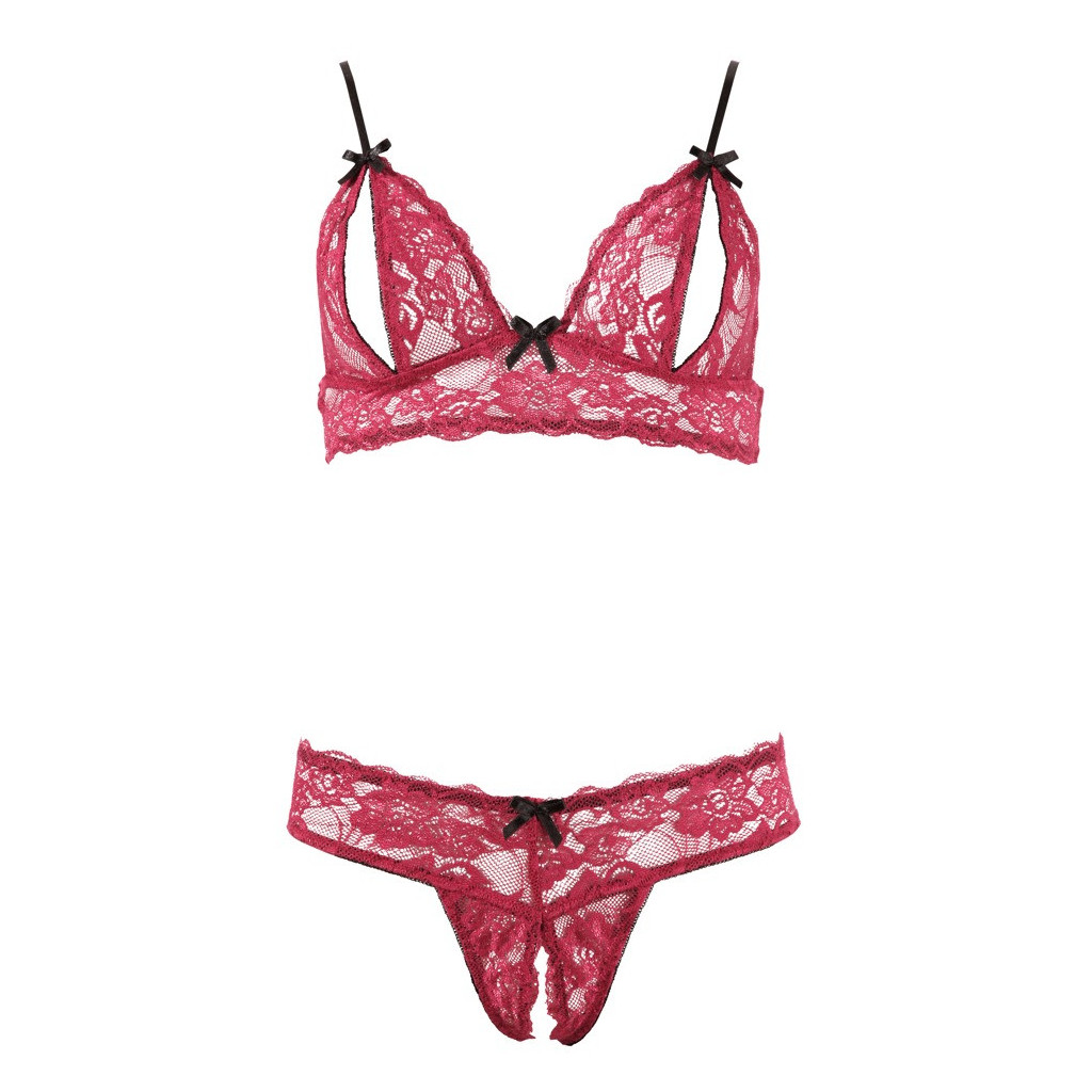 Set Reggiseno In Pizzo