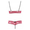 Set Reggiseno In Pizzo