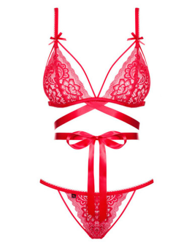 Lovlea completo 2 pezzi rosso