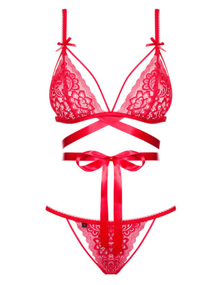Lovlea completo 2 pezzi rosso