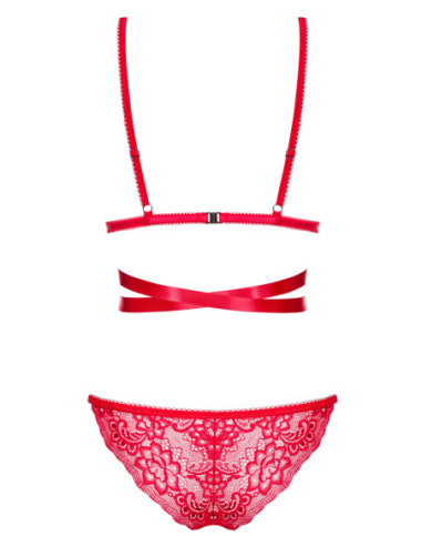 Lovlea completo 2 pezzi rosso
