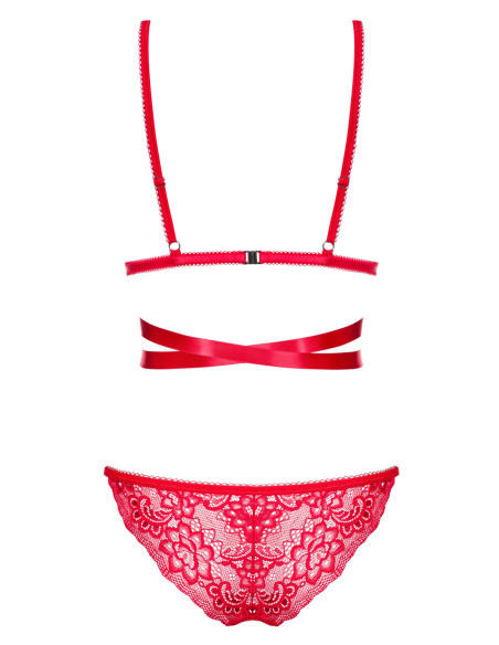 Lovlea completo 2 pezzi rosso