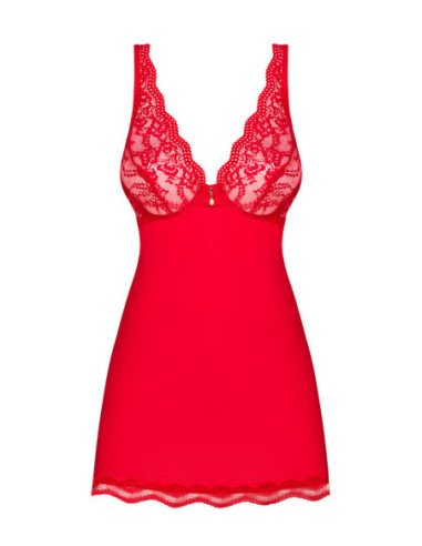 Luvae babydoll e perizoma rossa