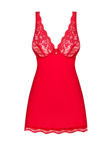 Luvae babydoll e perizoma rossa