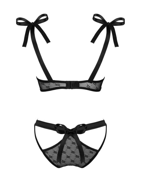 Obsessivia completo 2 pezzi nero