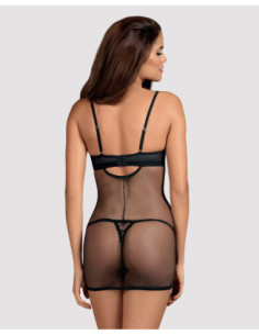 Naughty chemise & thong 2