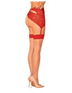 Stockings with red finish 2