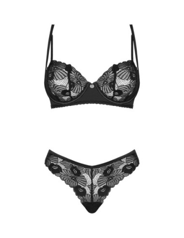 Serena Love - Set nero in merletto