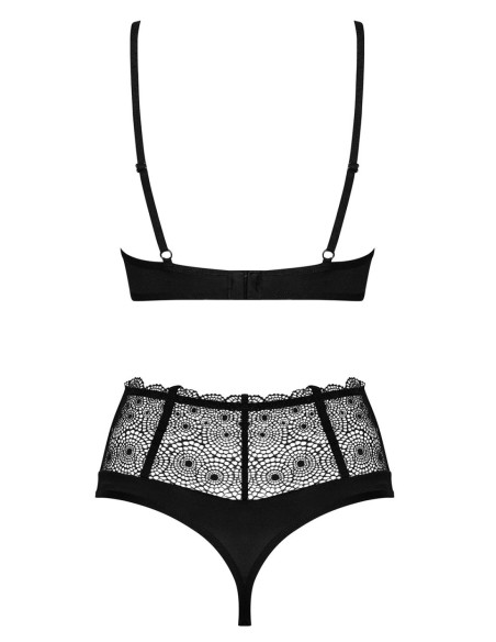 Sharlotte completo 2 pezzi nero