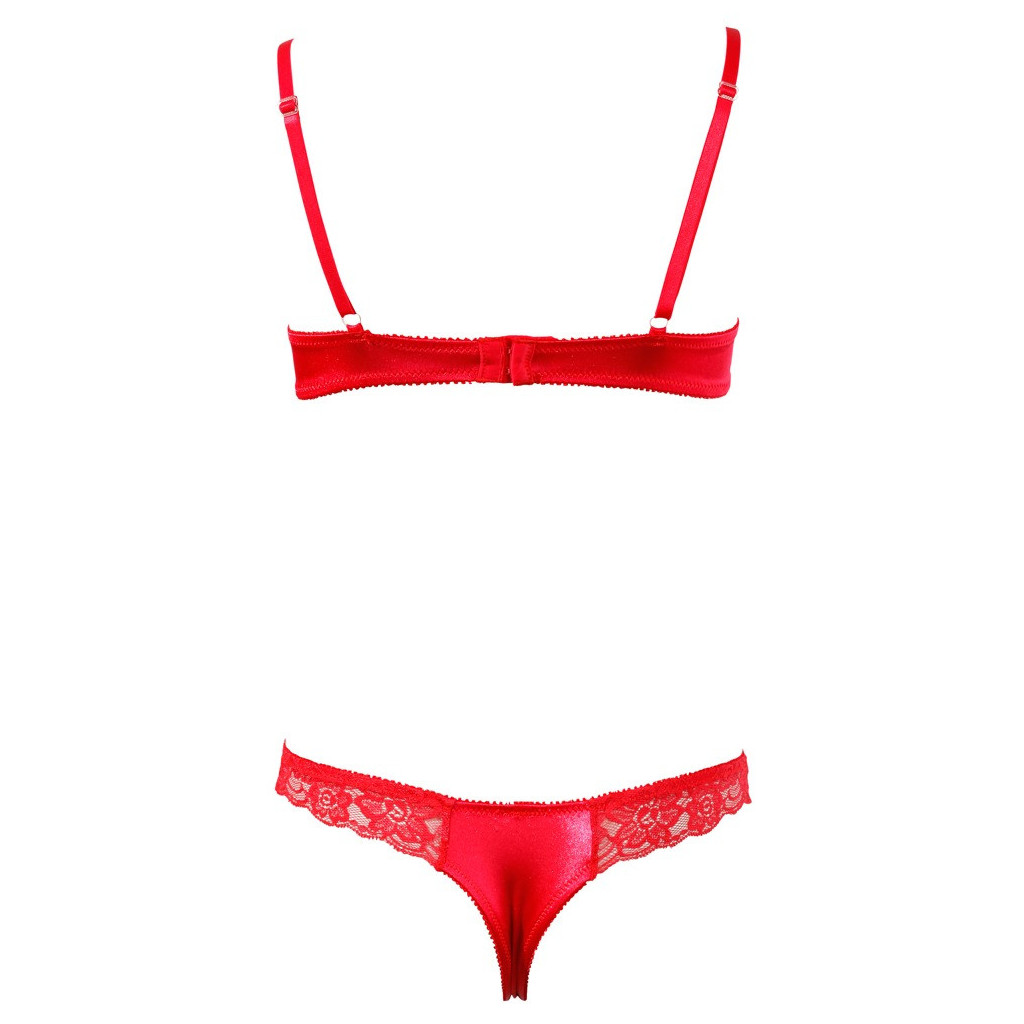 Half-cup Set red alicia