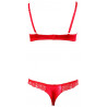 Half-cup Set red alicia