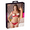 Half-cup Set red alicia