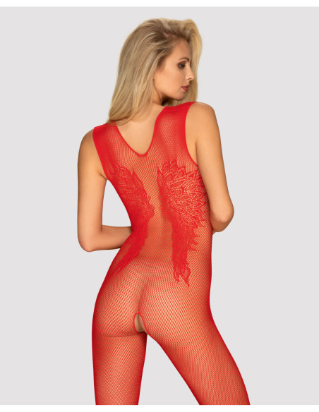 Bodystocking N112 rosso