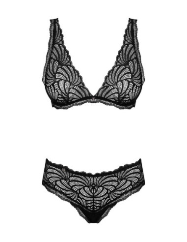 Sweetia completo 2 pezzi nero