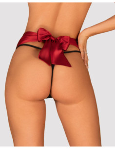 Thong with satin bow 2