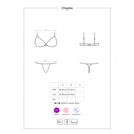 Cheetia 4 pcs set