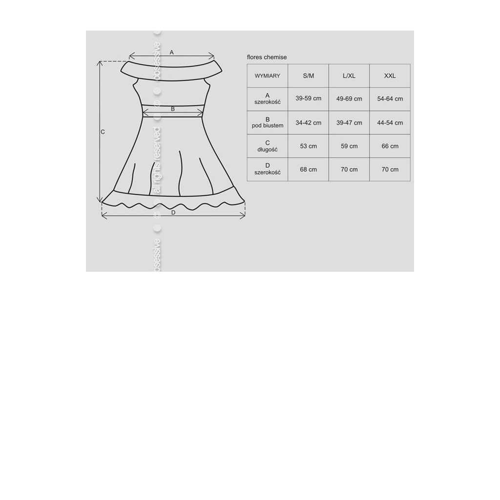 Flores babydoll & perizoma