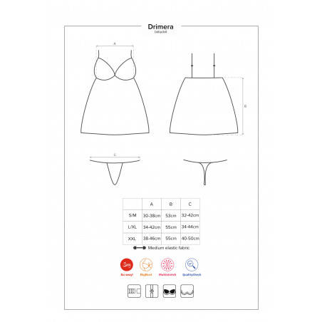Drimera babydoll & perizoma