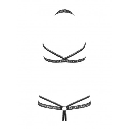 Darkie crotchless teddy