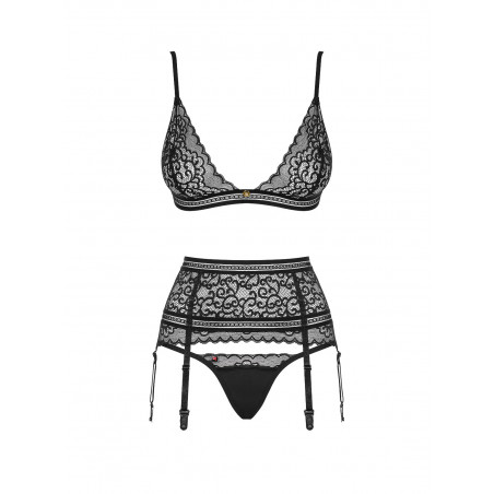 Ailay 3 pcs set with garter belt