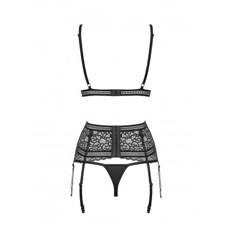 Ailay 3 pcs set with garter belt