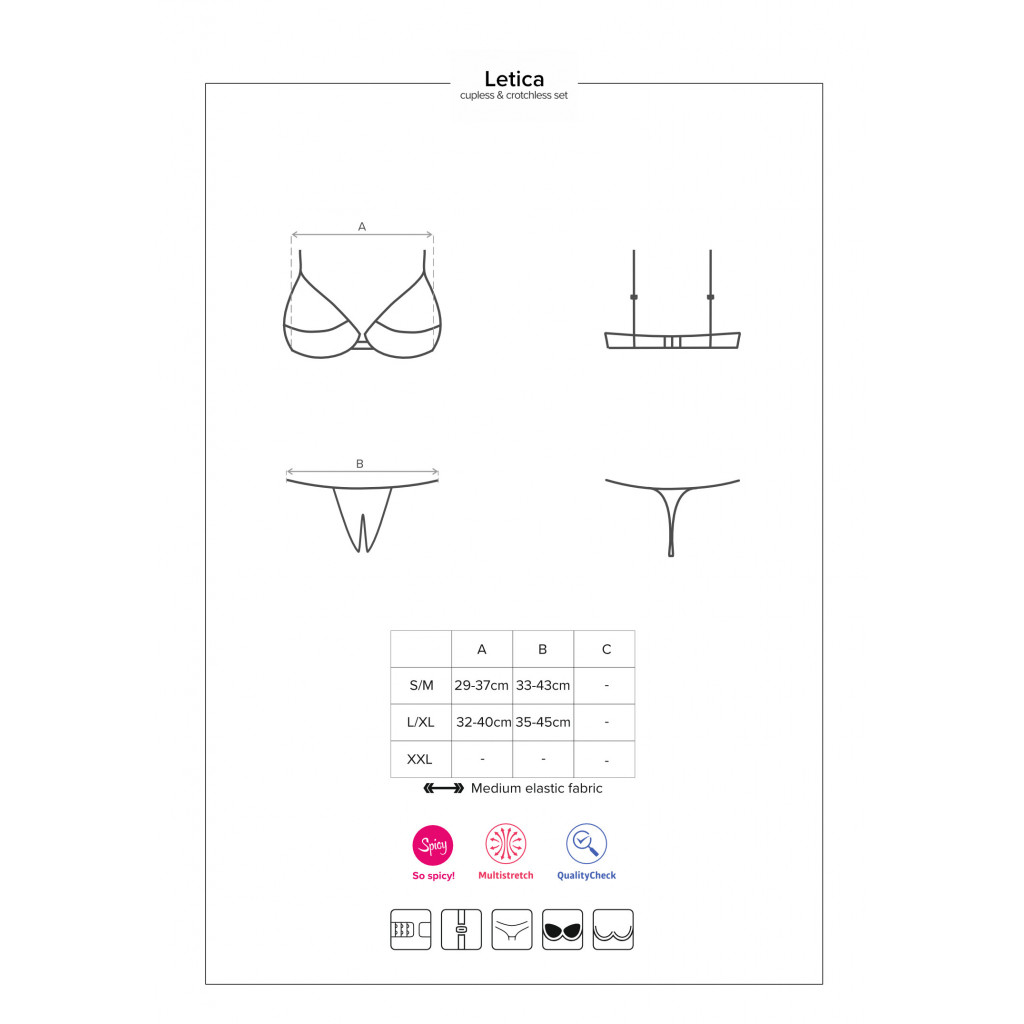 Letica 2 pcs cupless set