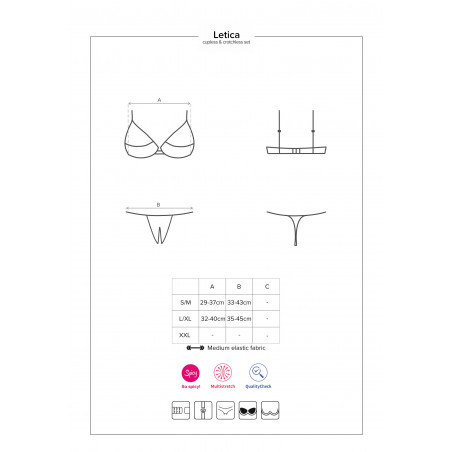 Letica 2 pcs cupless set