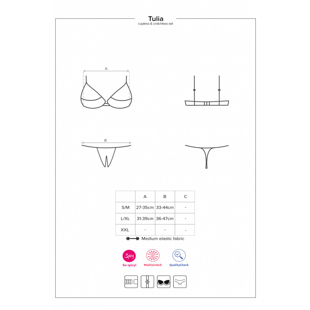 Tulia completo intimo sexy