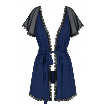 825-PEI-6 peignoir & thong