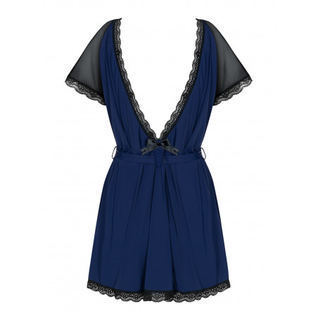 825-PEI-6 peignoir & thong