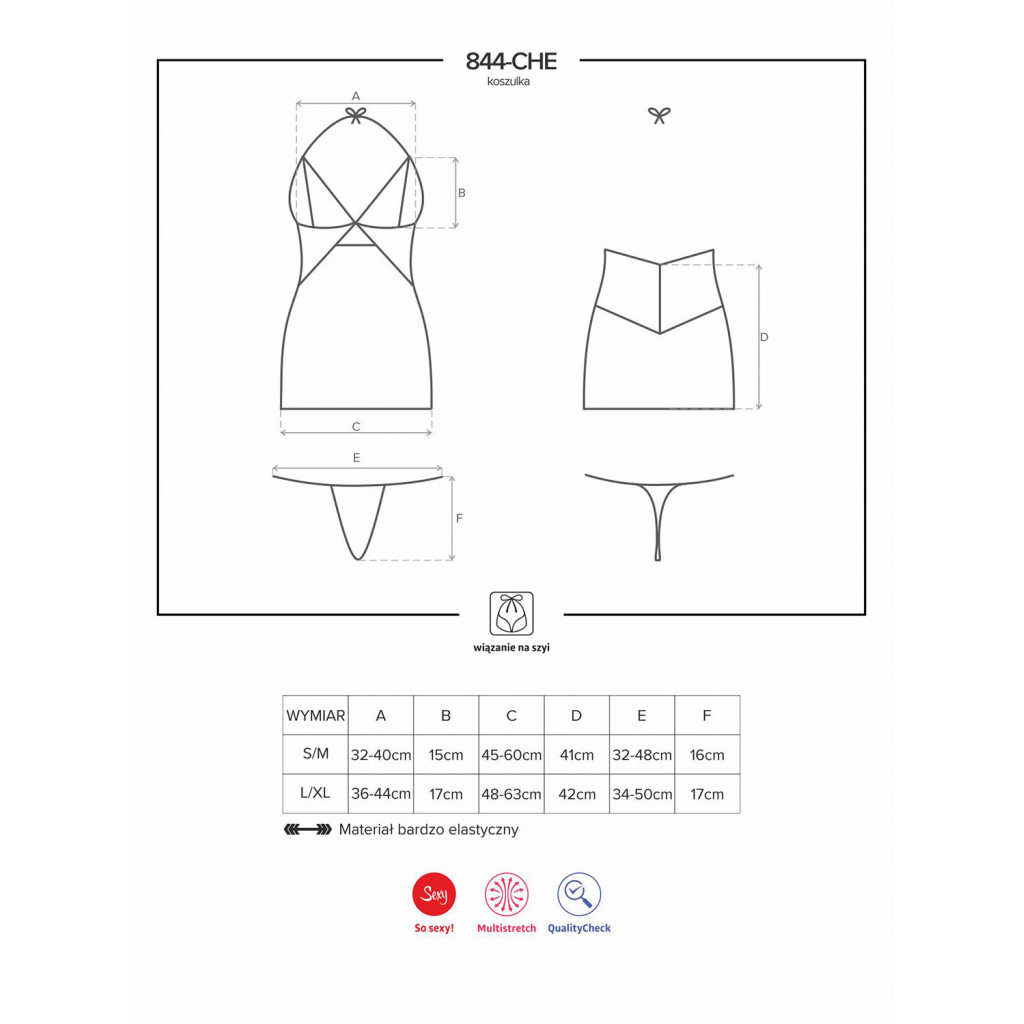 844 chemise & perizoma