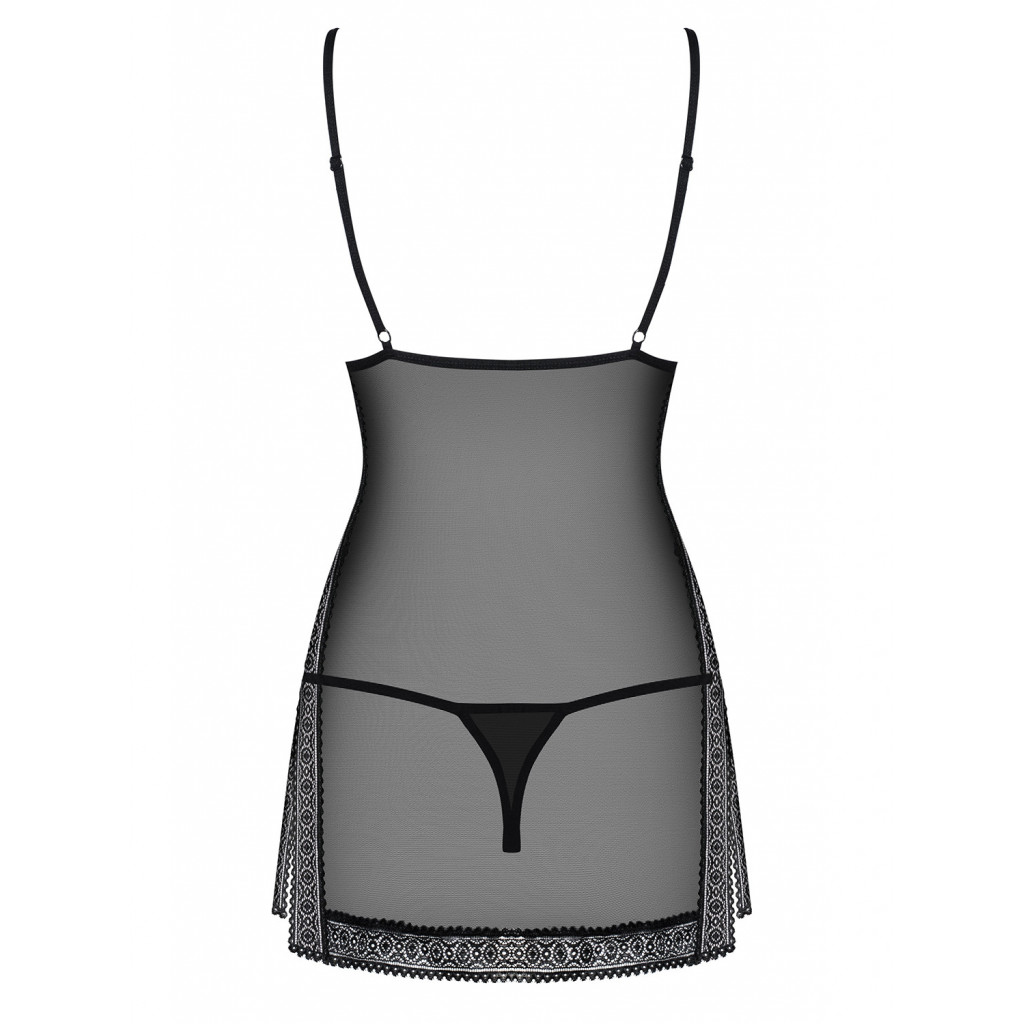 862 chemise & thong